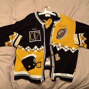 Vintage iowa Hawkeyes football sweater #hawkeyes